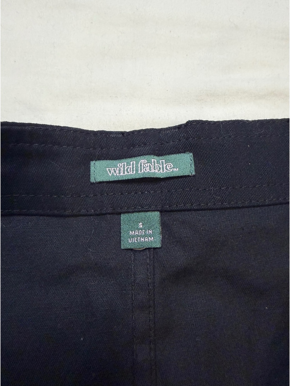 NWT Wild Fable Cargo Utility A Line Mini Skirt S - Picture 2 of 5
